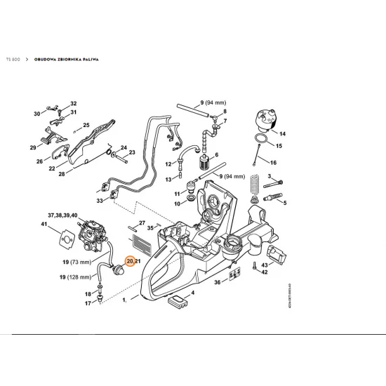 STIHL   Pompa paliwowa 0000 350 6202